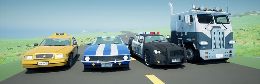 Motor Town server hosting hero background