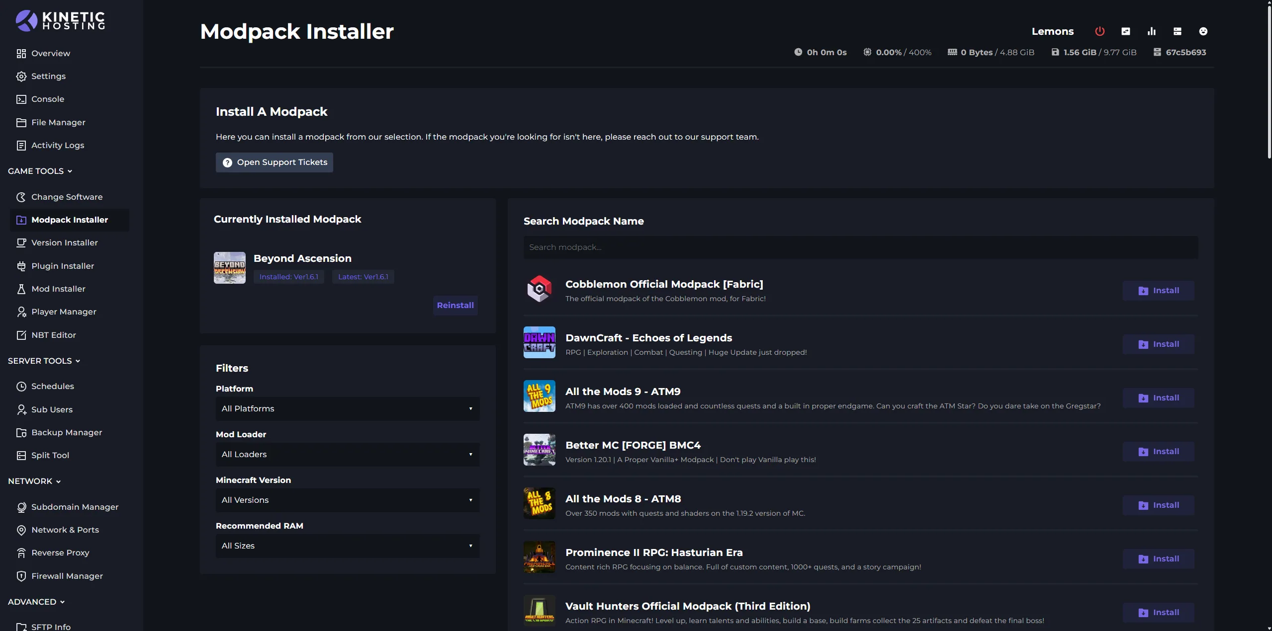 Modpack Installer Placeholder