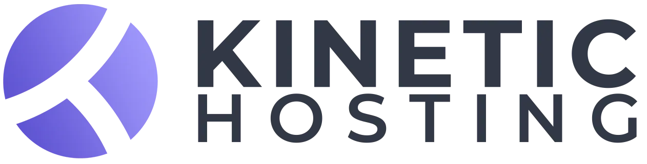 Kinetic Hosting Logo Dark